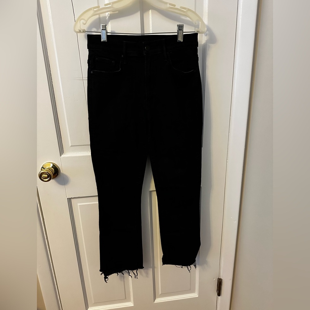 Women’s black skinny jeans by MOTHER. Size 28